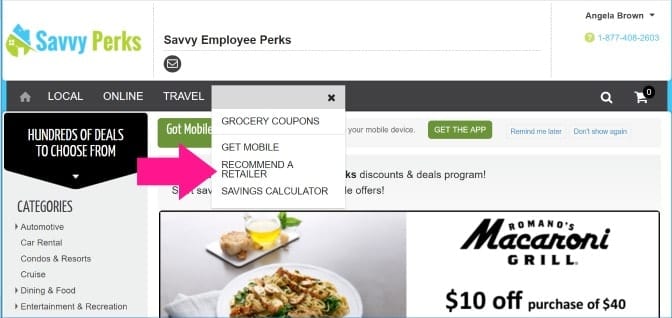 Add a Listing for Restaurant Deals