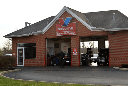 Valvoline Instant Oil Change, Car Getting Oil Change
