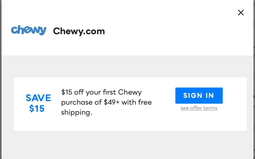 Chewy.com, Savvy Perks