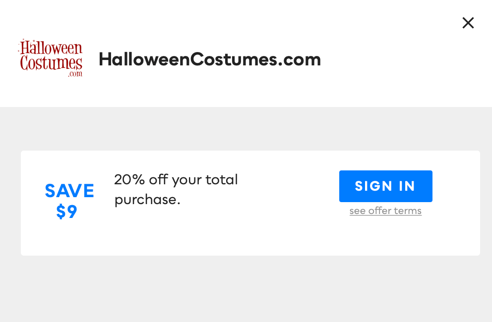 HalloweenCostumes.com, Savvy Perks
