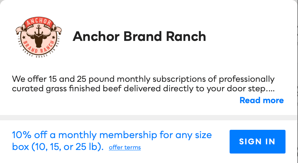 Anchor Brand Ranch Savvy Perks