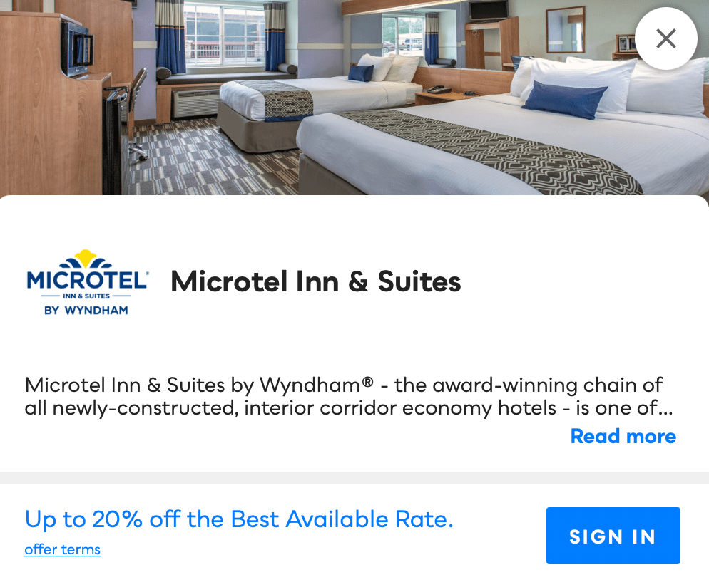 Microtel Inn and Suites Savvy Perks