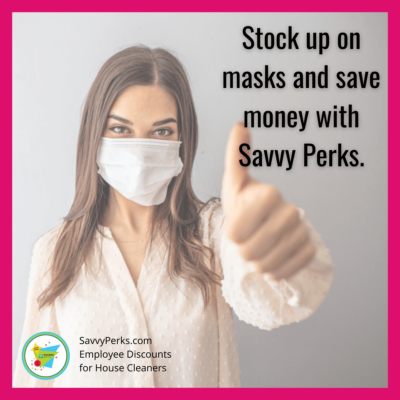 Clean New Masks - Savvy Perks