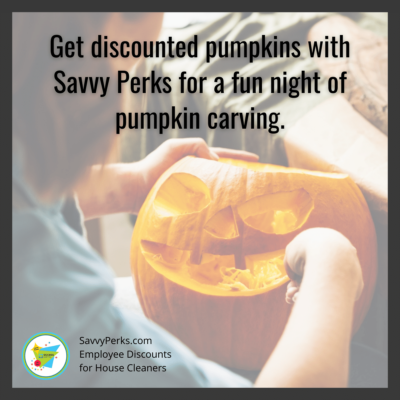 Discounted Pumpkins Savvy Perks