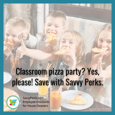 Classroom Pizza Party - Savvy Perks