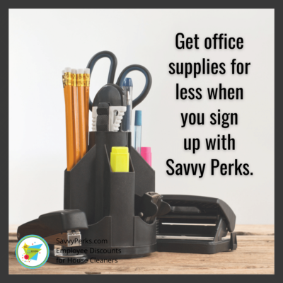 Get Office Supplies for Less - Savvy Perks