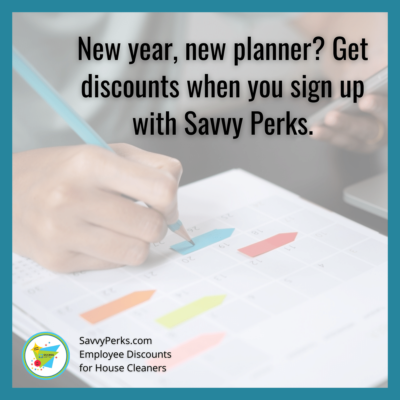 New Year New Planner - Savvy Perks