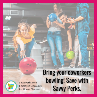 Bring Your Coworkers Bowling - Savvy Perks
