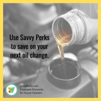 Save on Your Oil Change - Savvy Perks